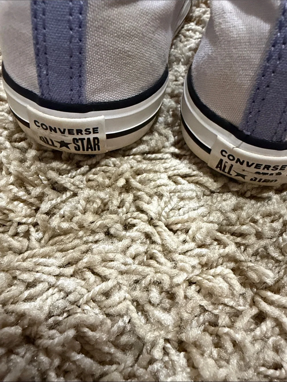 Converse Kids Low Top Sneakers in Light Pink and White